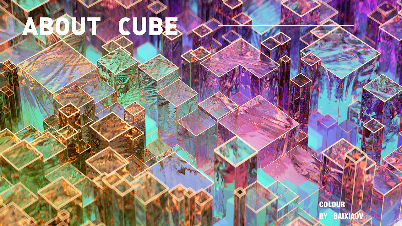 ABOUT CUBE（图ZMTczMDE2ODUy） - 其他三维 - 站酷设计师BaixiaoV原创素材 - 站酷ZCOOL