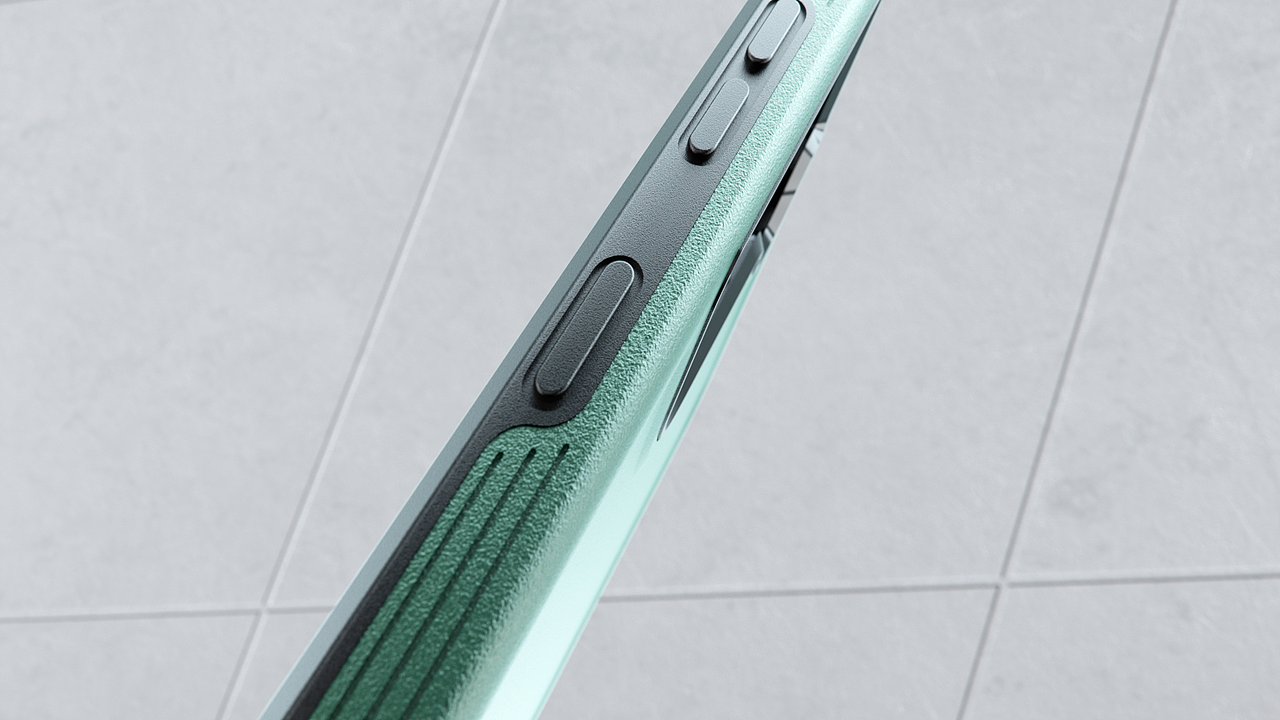 三个公司手机壳渲染动画