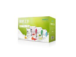 新希望酸奶牛奶瓦楞纸外包装箱设计