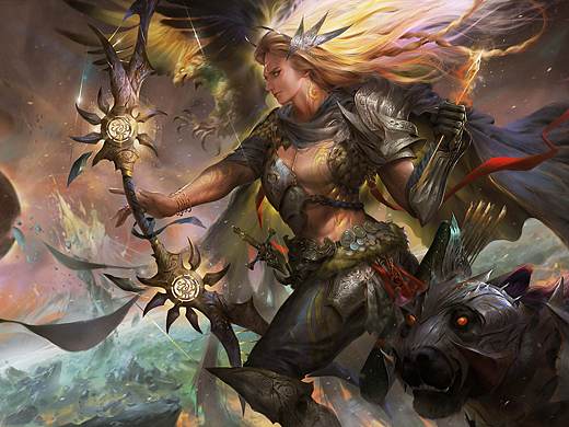 梦山海~后羿（个人主页-ZNDQ2ODI1MzY=） - 游戏原画 - 站酷设计师画师闻西原创素材 - 站酷ZCOOL