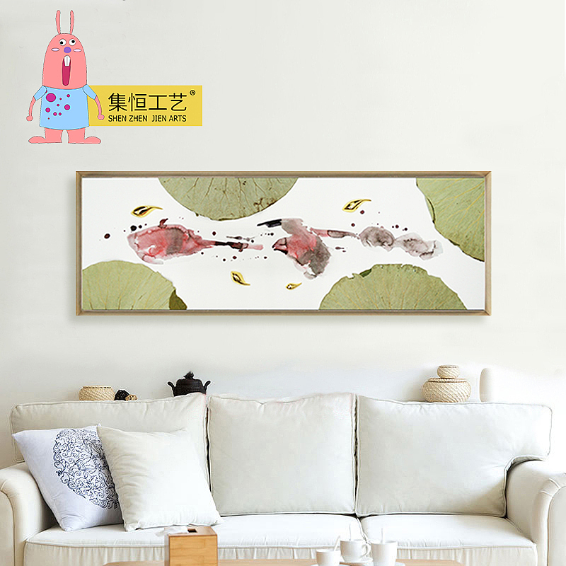 实物画；装饰画、效果图、国画、大堂挂画、饰品、摆件、软装配画、室内设计、整体软装、圆框（图ZNjg2ODExNTI=） - 工艺品设计 - 站酷设计师集恒工艺实物画原创素材 - 站酷ZCOOL