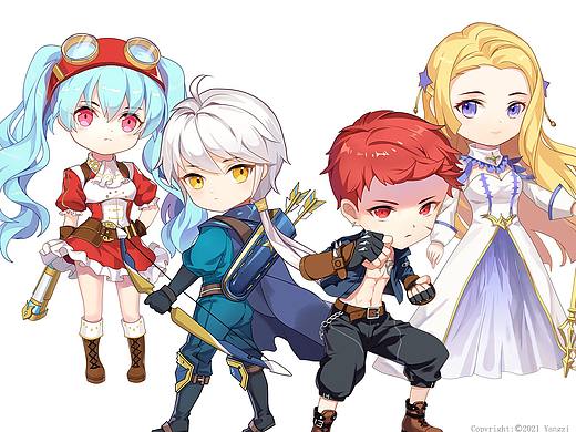 Q版角色设计 立绘