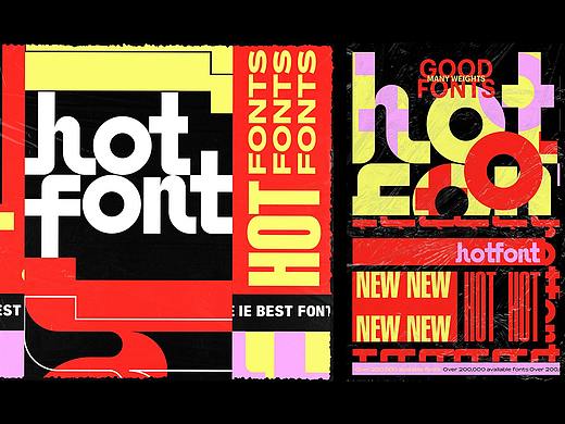 Hotfont 品牌设计