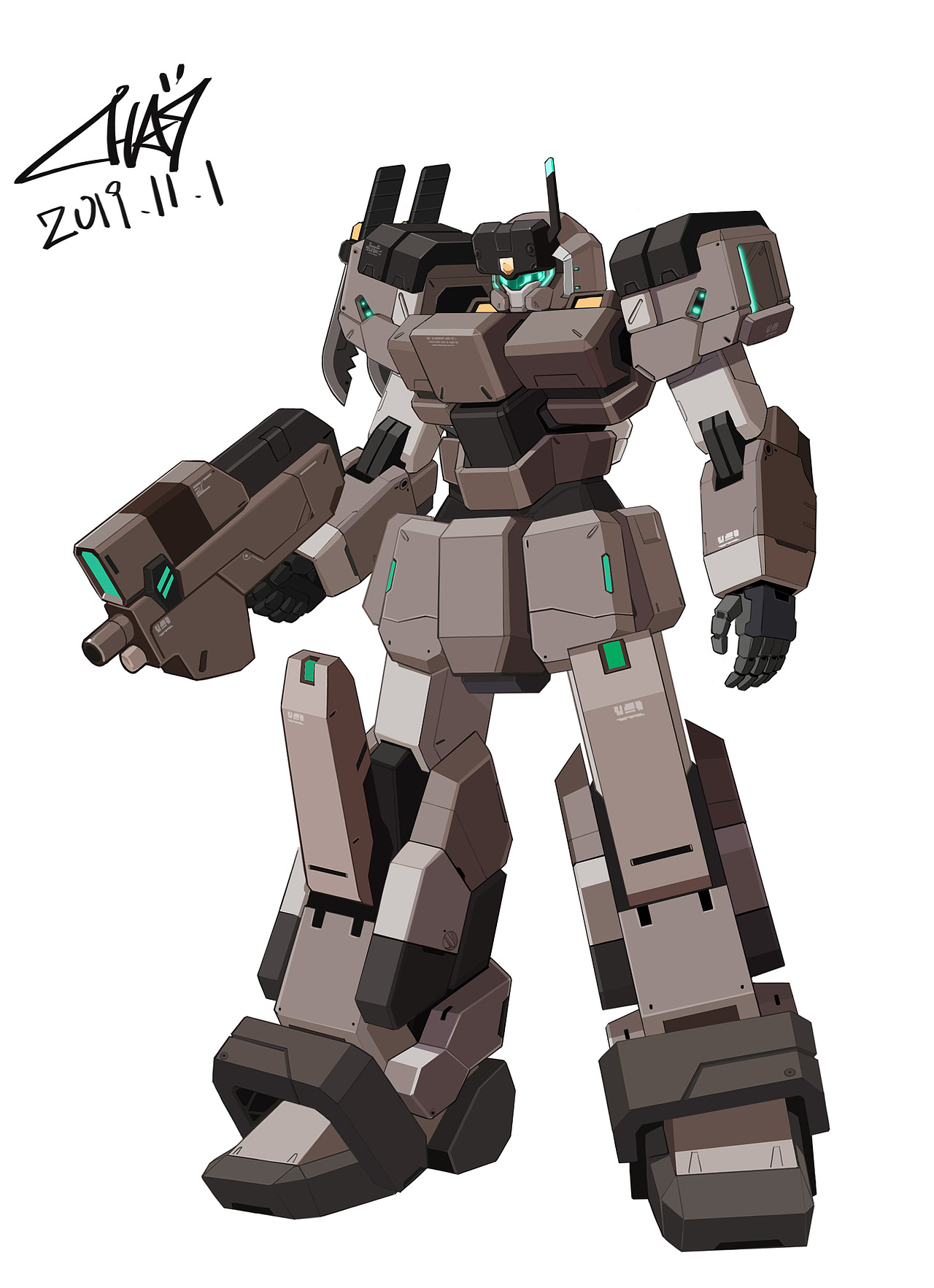 原创人形机甲（图ZMTg0ODgxODUy） - 概念设定 - 站酷设计师小浩hao原创素材 - 站酷ZCOOL