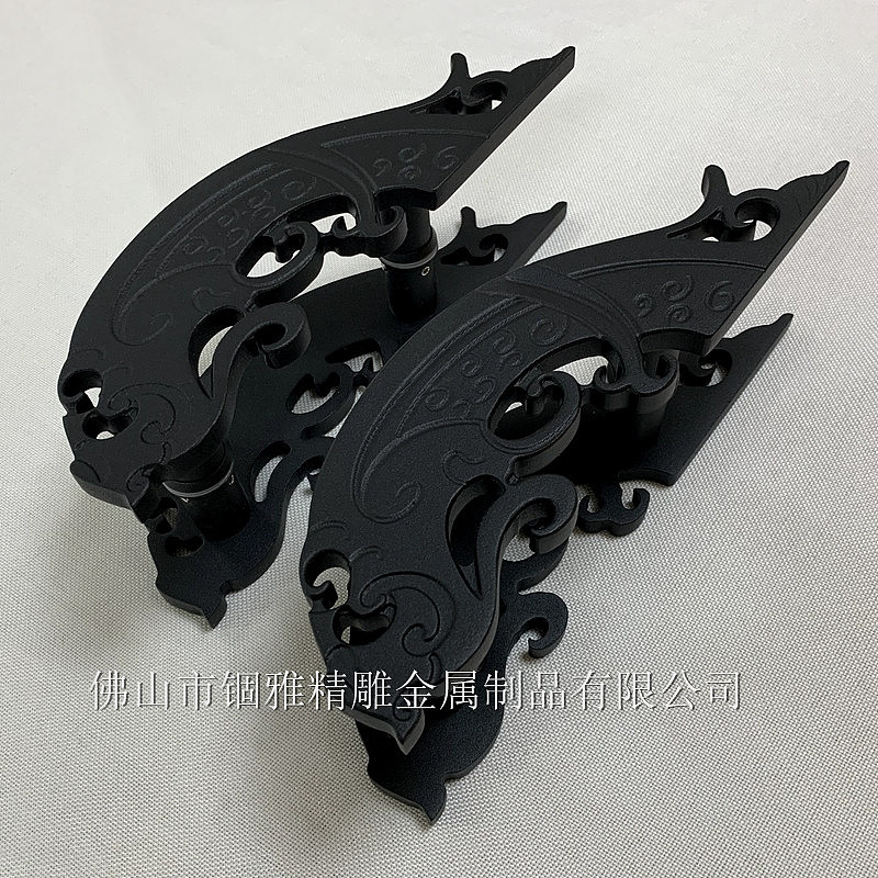 中国风畅销款式铝艺雕刻祥云图案屏风隔断