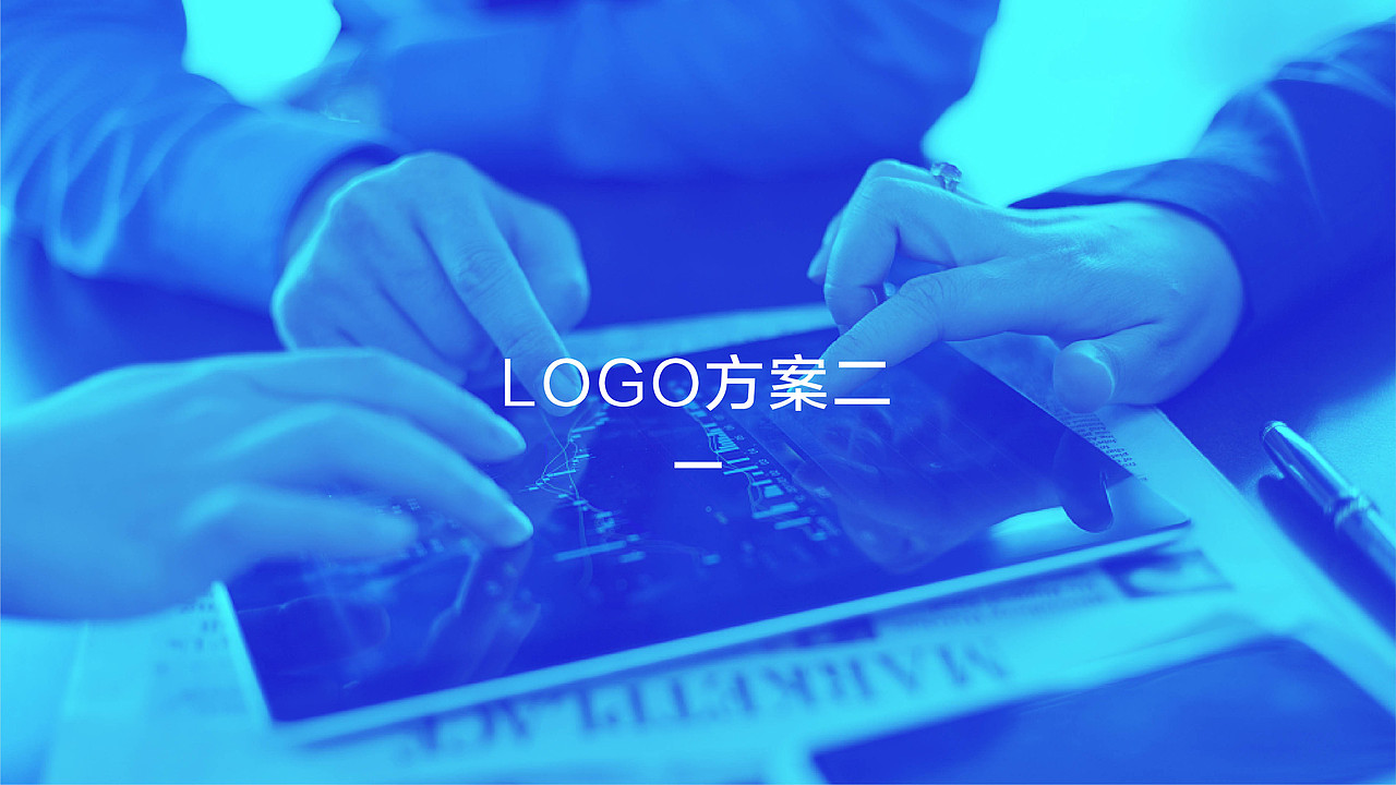 蓝海文化公司LOGO展示