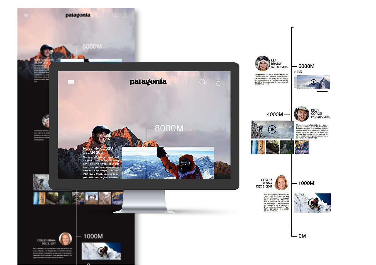 巴塔哥尼亚Patagonia网页设计（图ZMjEyNzU4MTY4） - 企业官网 - 站酷设计师NKMDesign原创素材 - 站酷ZCOOL