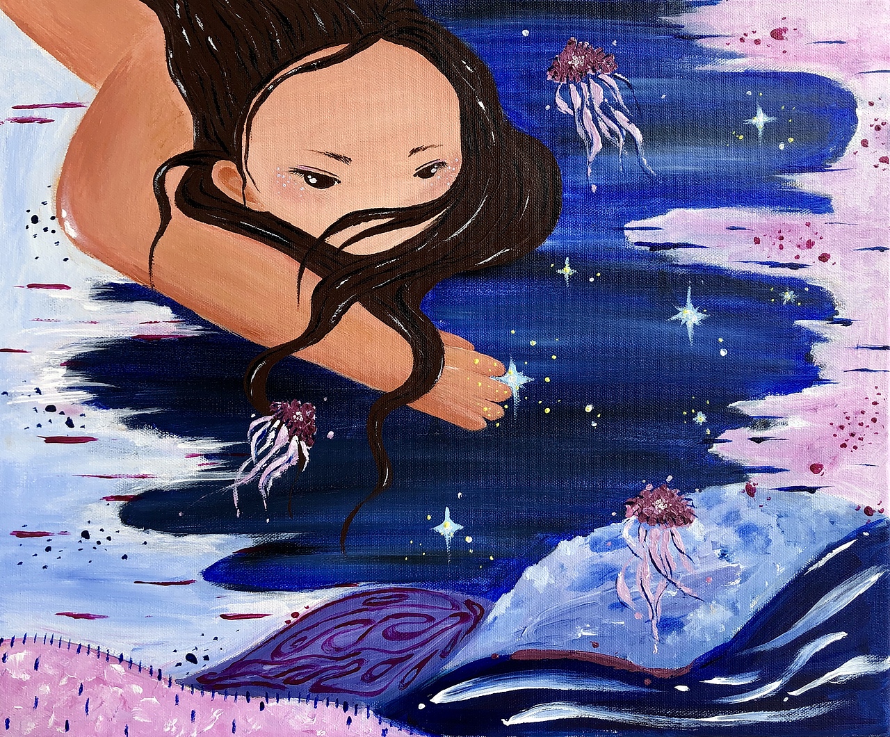 去宇宙给你摘星星啦