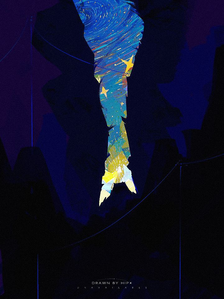 《与星之约》系列插画-合集1-旅行