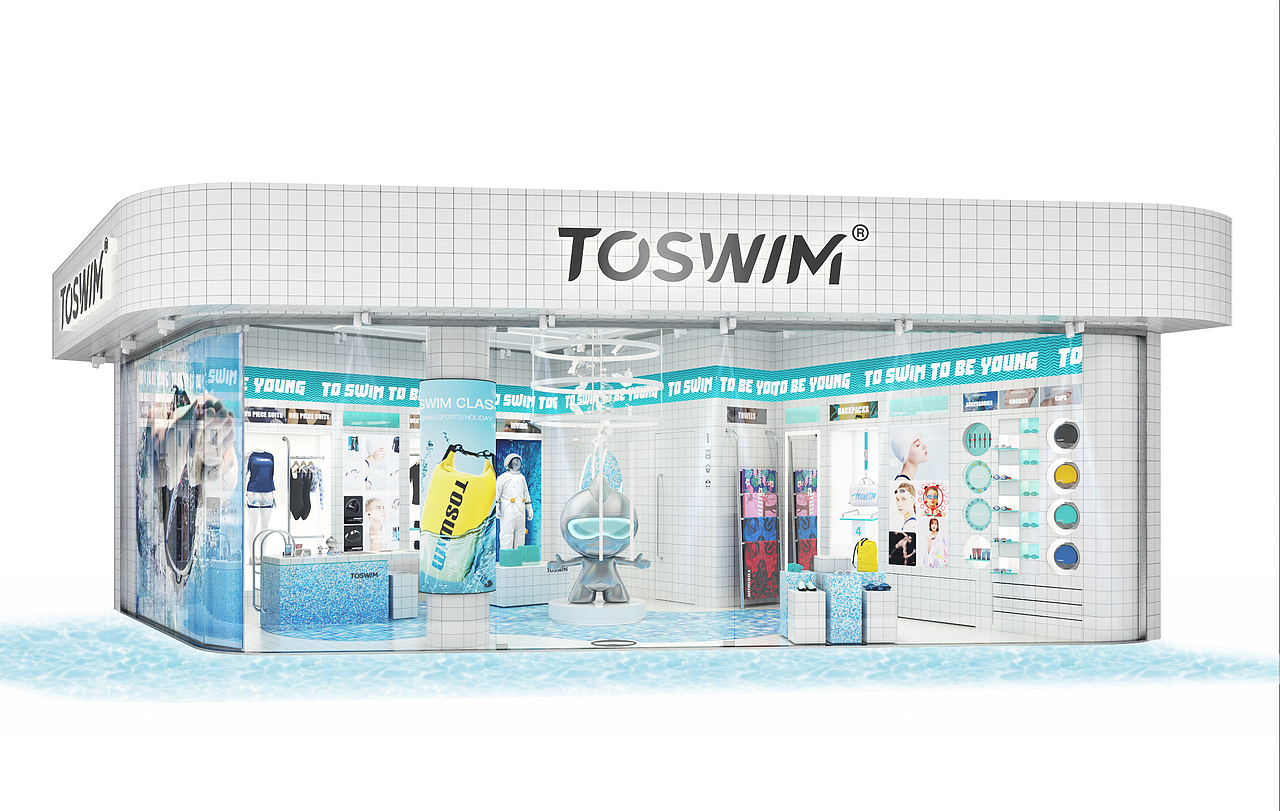 TOSWIM 沉浸式体验-零售空间设计