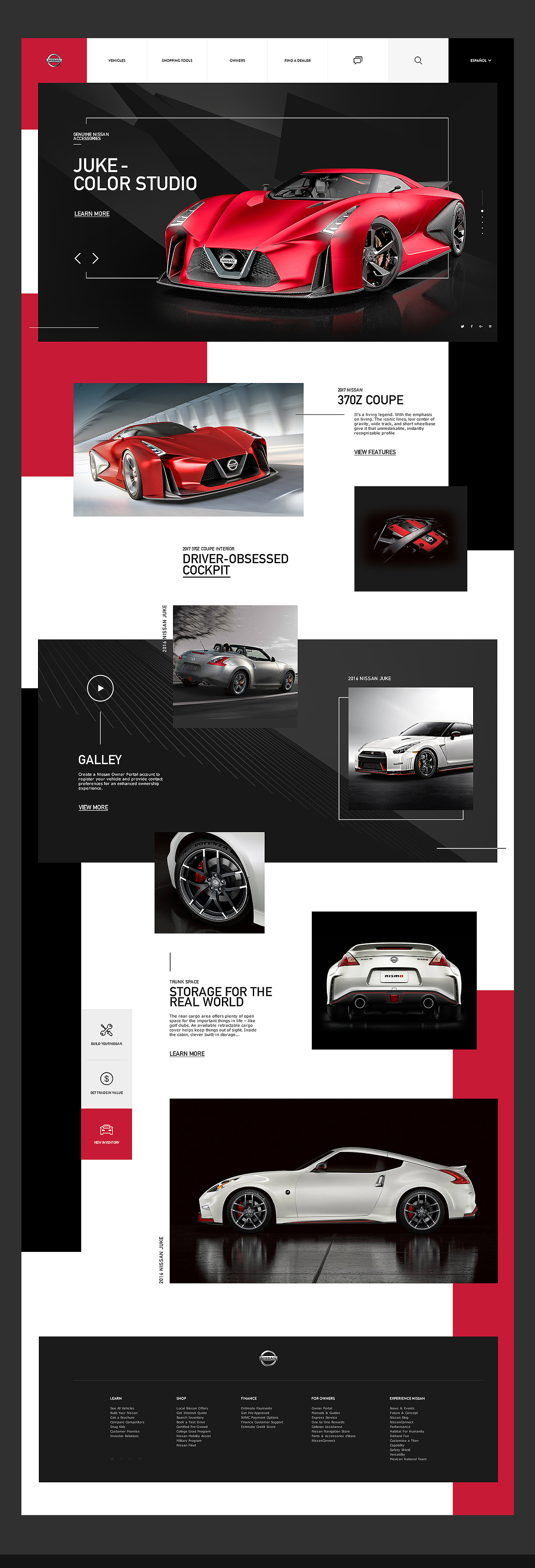 Nissa Website Redesign（图ZNjMwMDk0NzY=） - 企业官网 - 站酷设计师lynlo原创素材 - 站酷ZCOOL