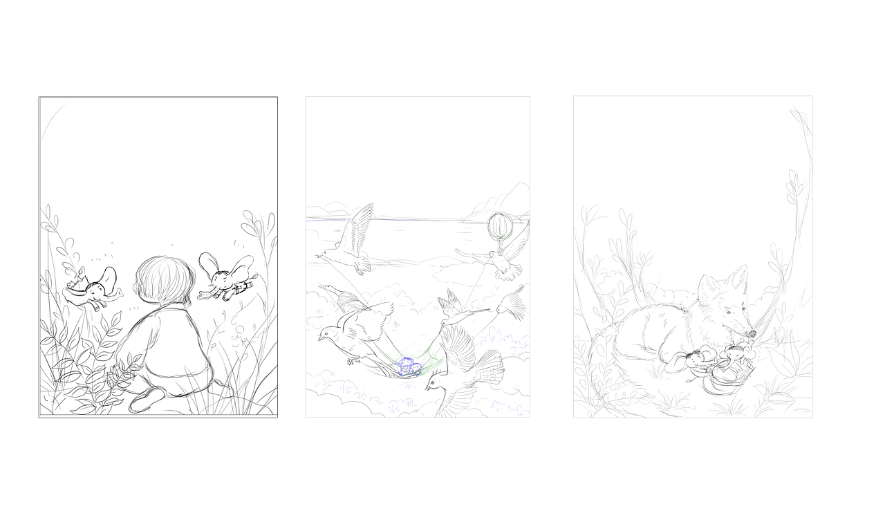 根据内文画的封面设计