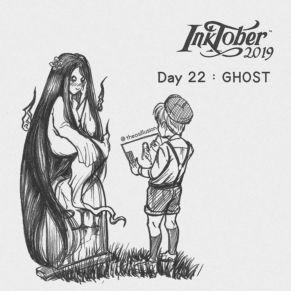 Inktober 2019（图ZMTgyMDMzMDAw） - 创作习作 - 站酷设计师THEOSILLUSION原创素材 - 站酷ZCOOL