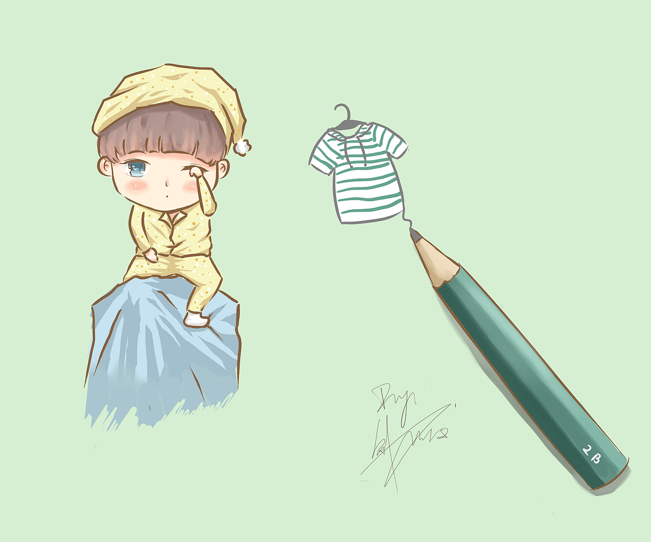 2B画出来的世界