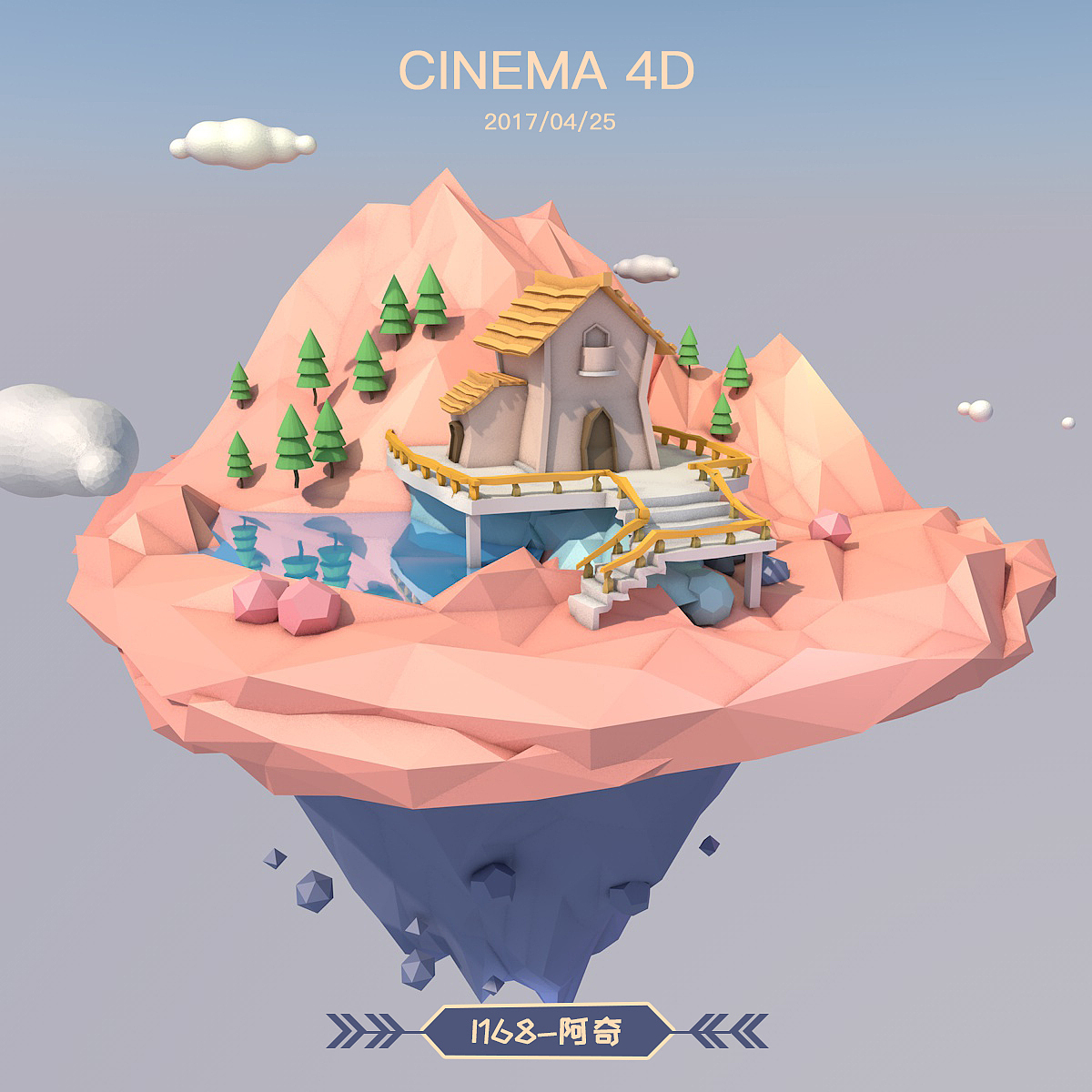 C4D-低多边形（图ZNzc3NDk4MjQ=） - 场景 - 站酷设计师左轮Zack原创素材 - 站酷ZCOOL