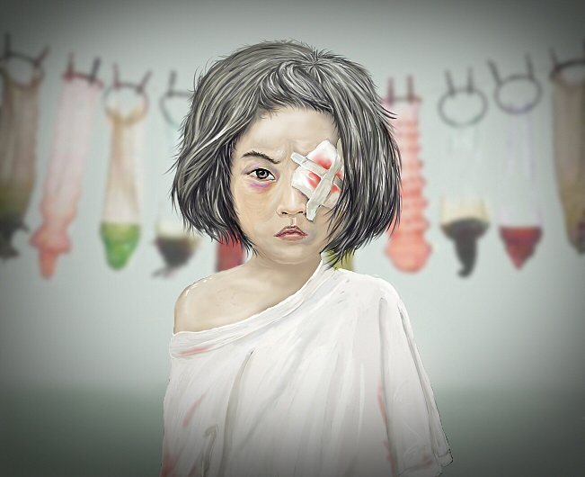 增加lomo暗角,突出主体