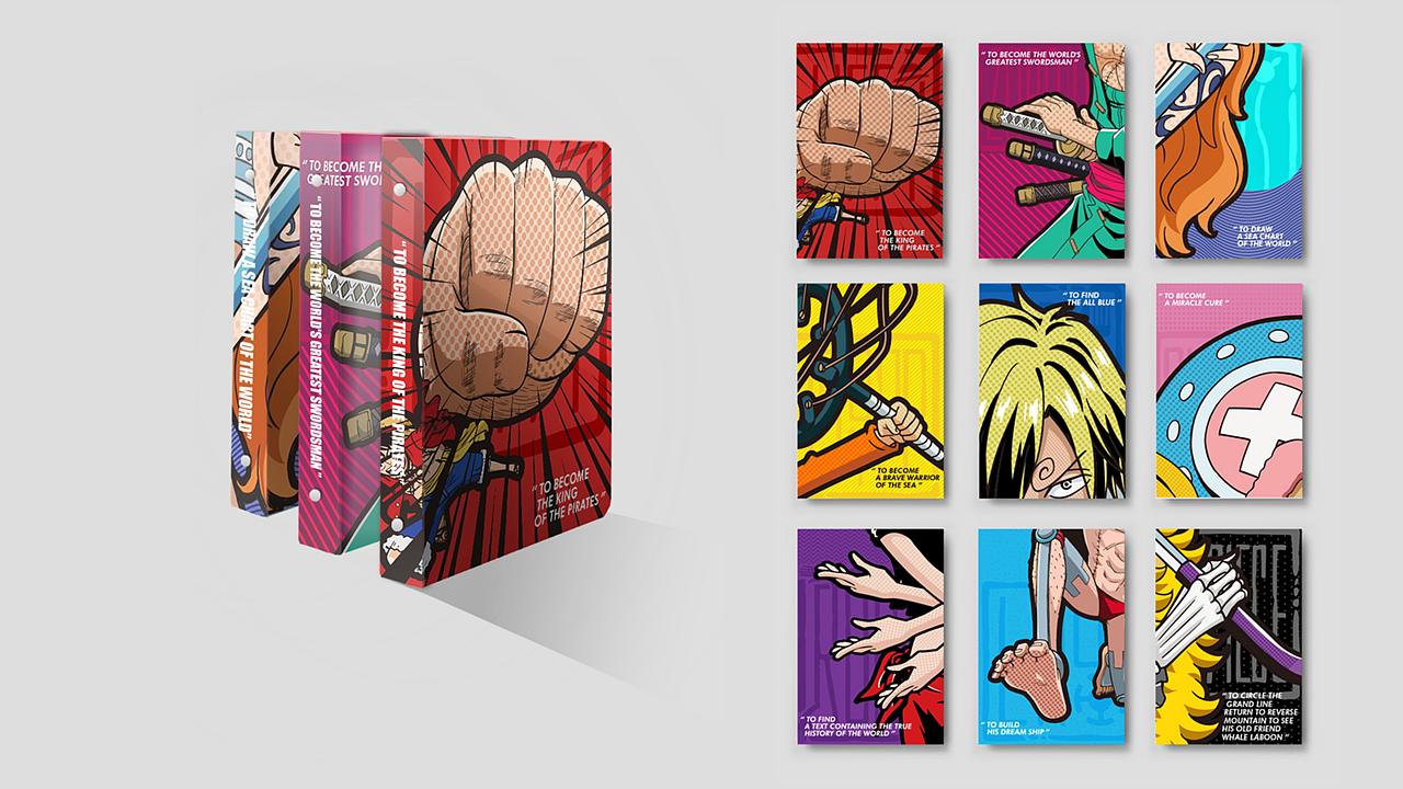 《航海王》IP合作文具设计