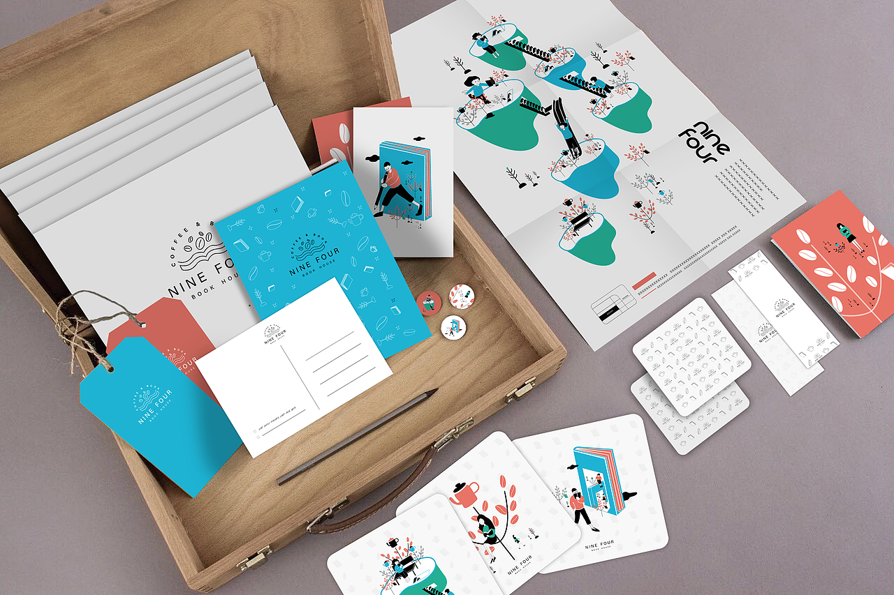 一组小清新品牌视觉（图ZMTU4NTU4OTQw） - 品牌 - 站酷设计师甘玉婷原创素材 - 站酷ZCOOL