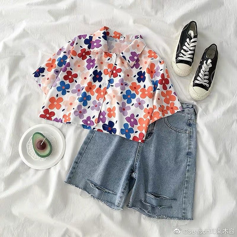 夏日穿搭泫雅风穿搭