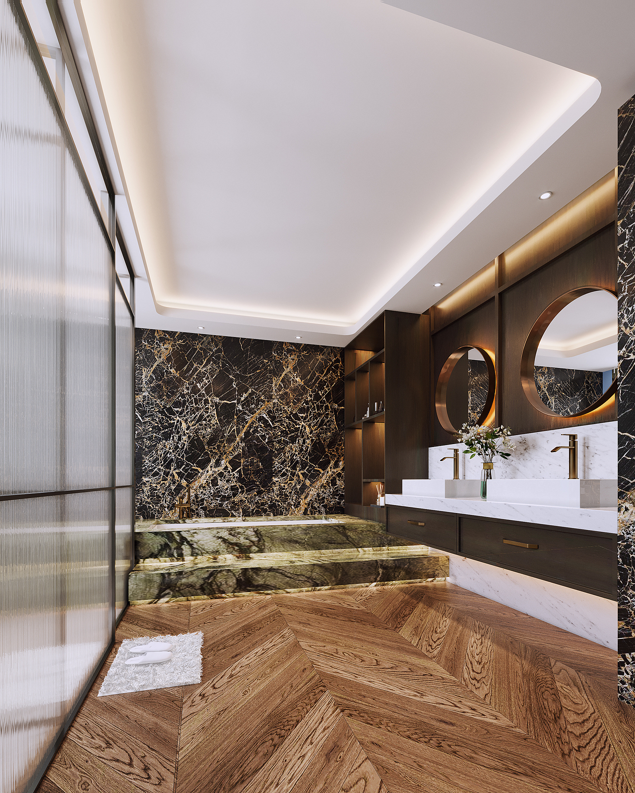 米兰大理石纹理卫生间