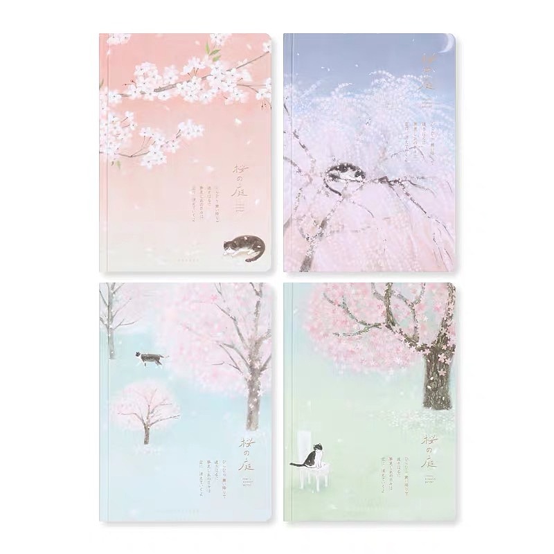 樱花季 樱花和猫咪