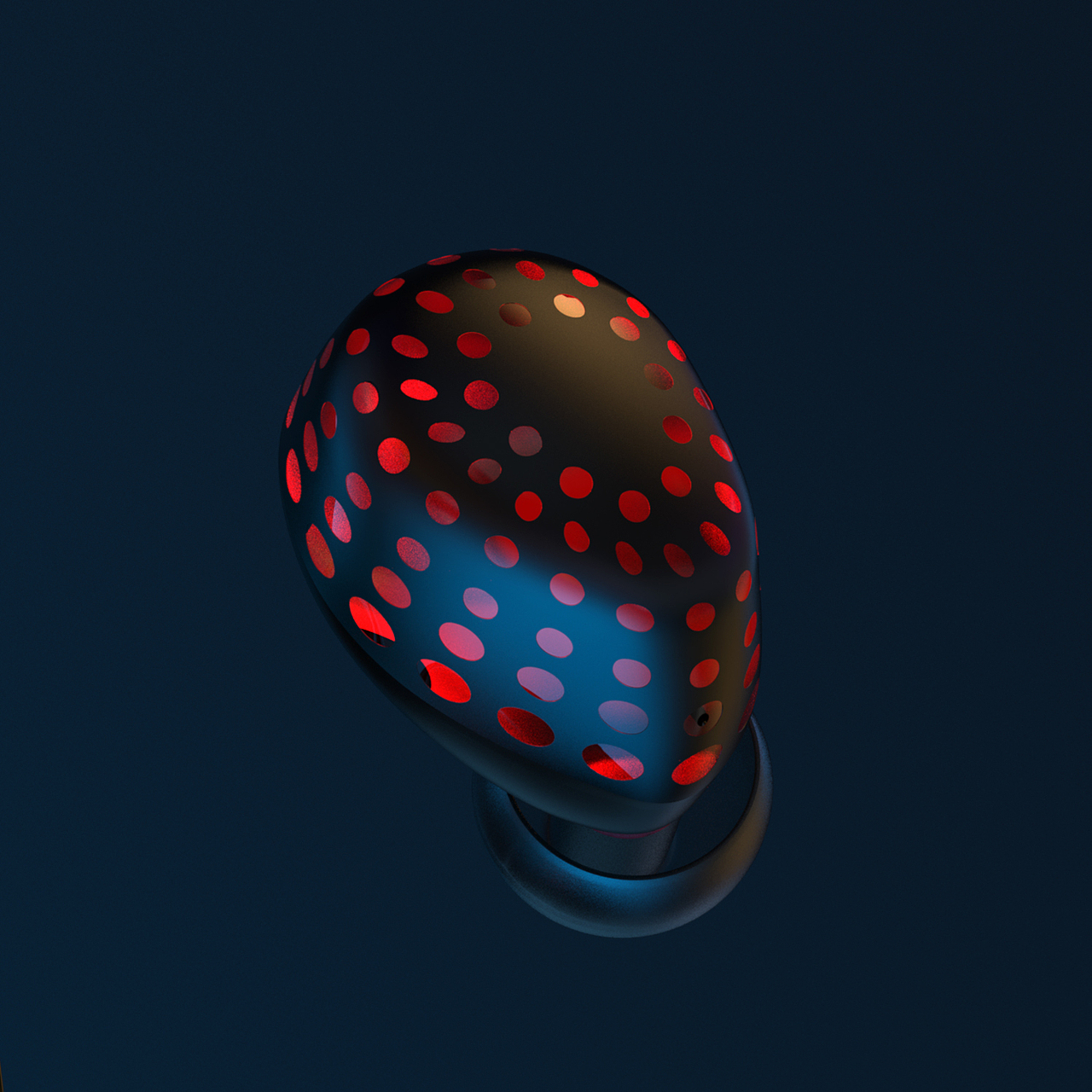 蓝牙耳机渲染-2