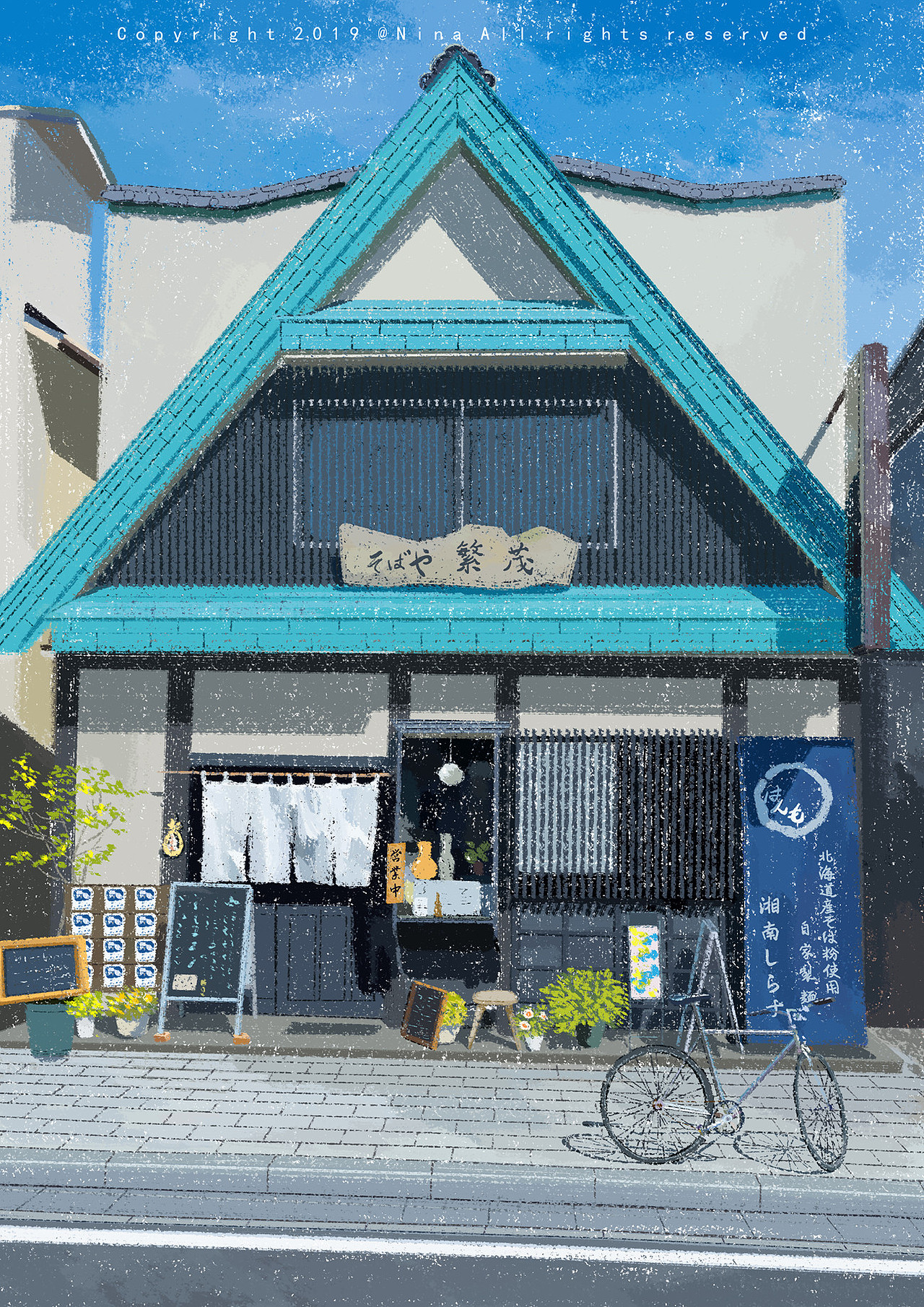 鐮倉(cāng)的夏（圖ZMTYzMzQ4Nzg4） - 創(chuàng)作習(xí)作 - 站酷設(shè)計(jì)師Joynii原創(chuàng)素材 - 站酷ZCOOL