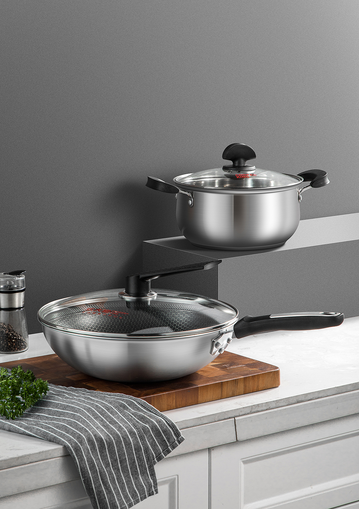 炊大皇 | 锅具类的一些修图练习