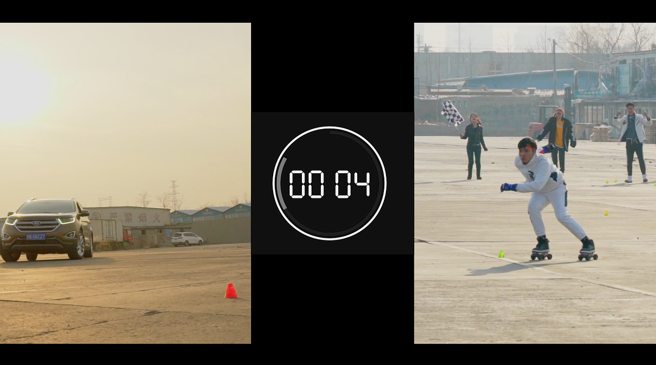 福特锐界与滑板少年激情battle 宣传片剪辑