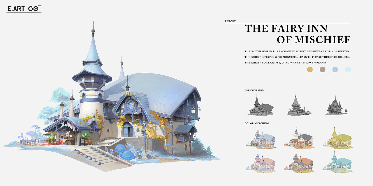 学员作品分享｜最新网络研修学员场景毕业作品第三弹（图ZMzE5MTczMzY4） - 游戏原画 - 站酷设计师艺数绘CG原创素材 - 站酷ZCOOL