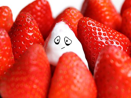 草莓（个人主页-ZNDI3MjcyNjA=） - 产品摄影 - 站酷设计师假装有听没有懂原创素材 - 站酷ZCOOL