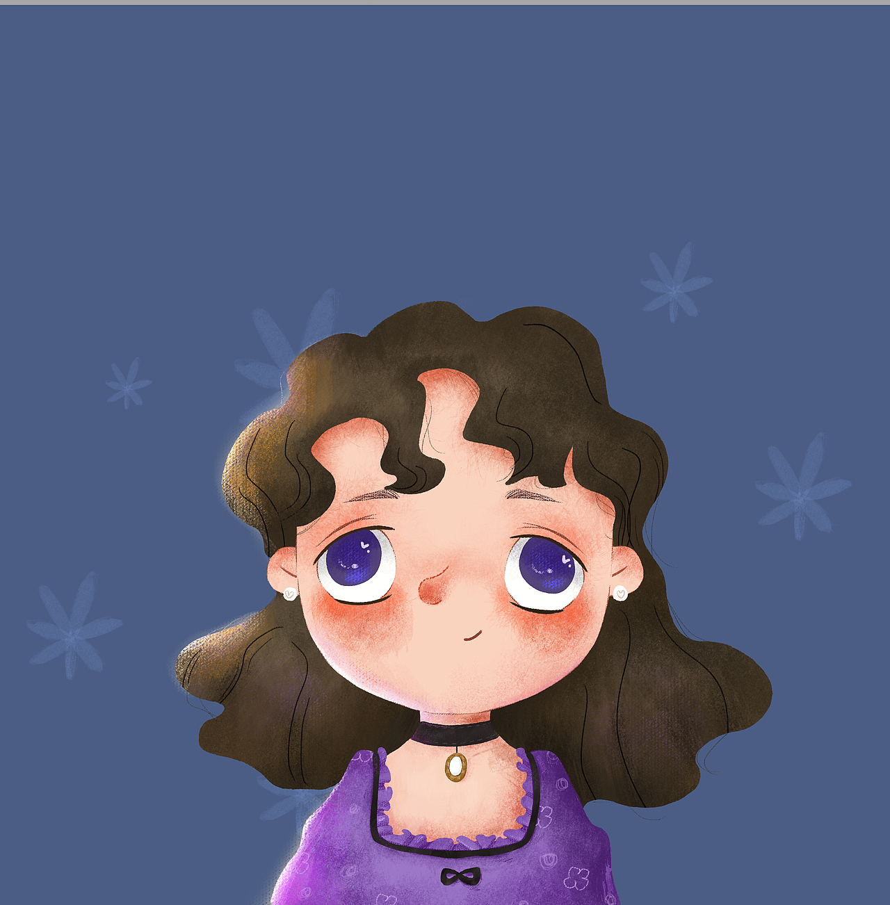 插画头像（图ZMjA0MTY0NDI0） - 创作习作 - 站酷设计师叽居猫原创素材 - 站酷ZCOOL