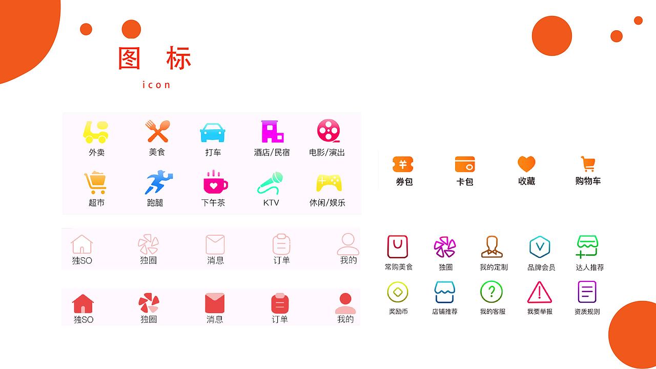 独so外卖美食交友类app设计