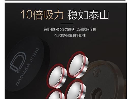 出风口手机支架详情页