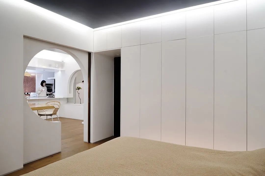 90㎡现代简约风格新房装修，设计感创意十足（图ZMjkzMzY4NDQ4） - 家装设计 - 站酷设计师峰光无限装饰原创素材 - 站酷ZCOOL