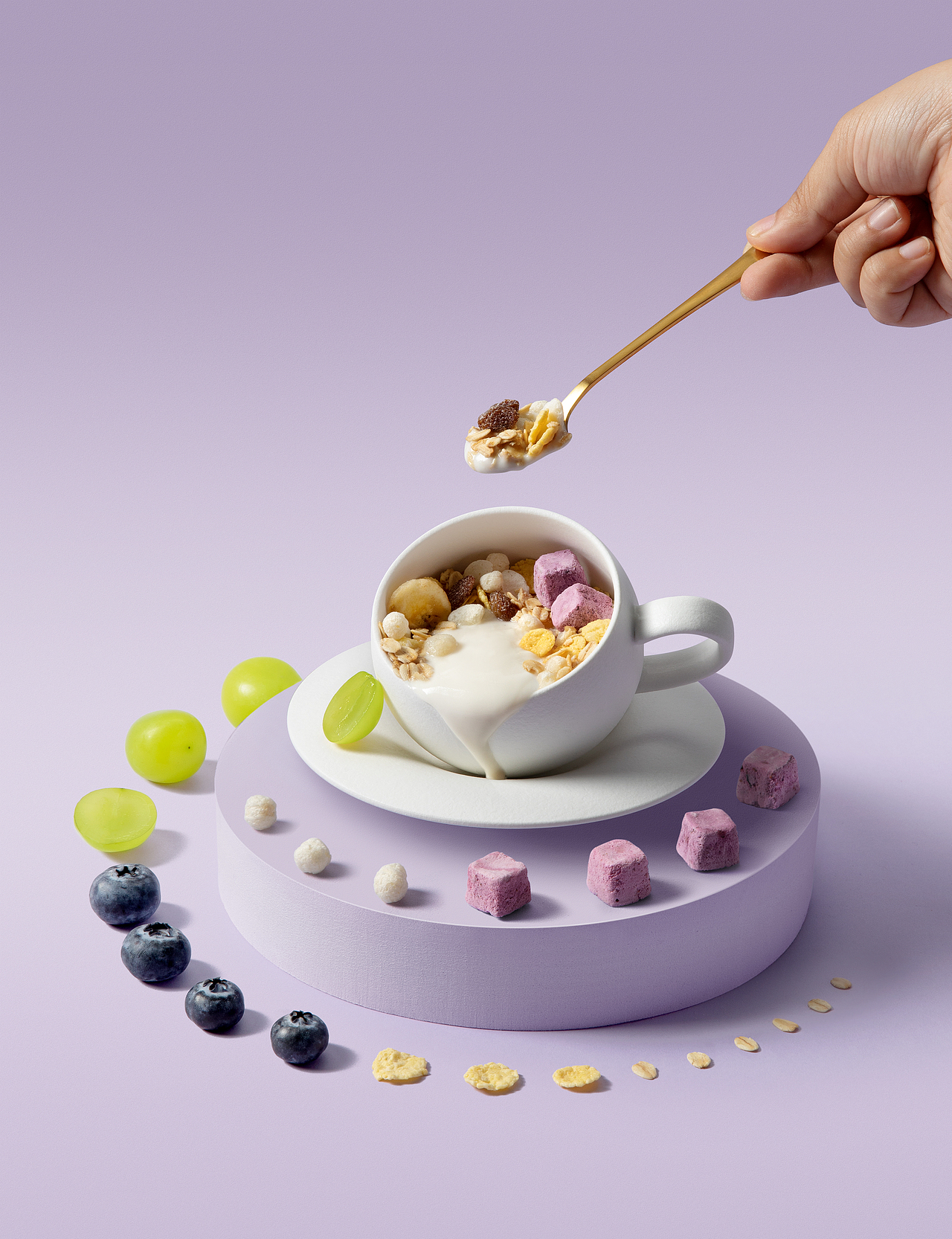 欧扎克麦片拍摄（图ZMzU1ODM0NzQ0） - 产品摄影 - 站酷设计师明晚原创素材 - 站酷ZCOOL