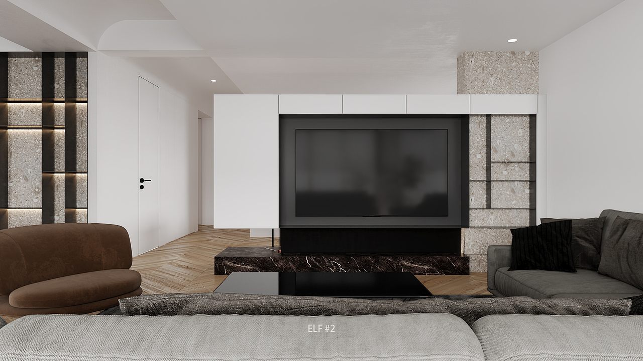 现代住宅室内设计及商业表现