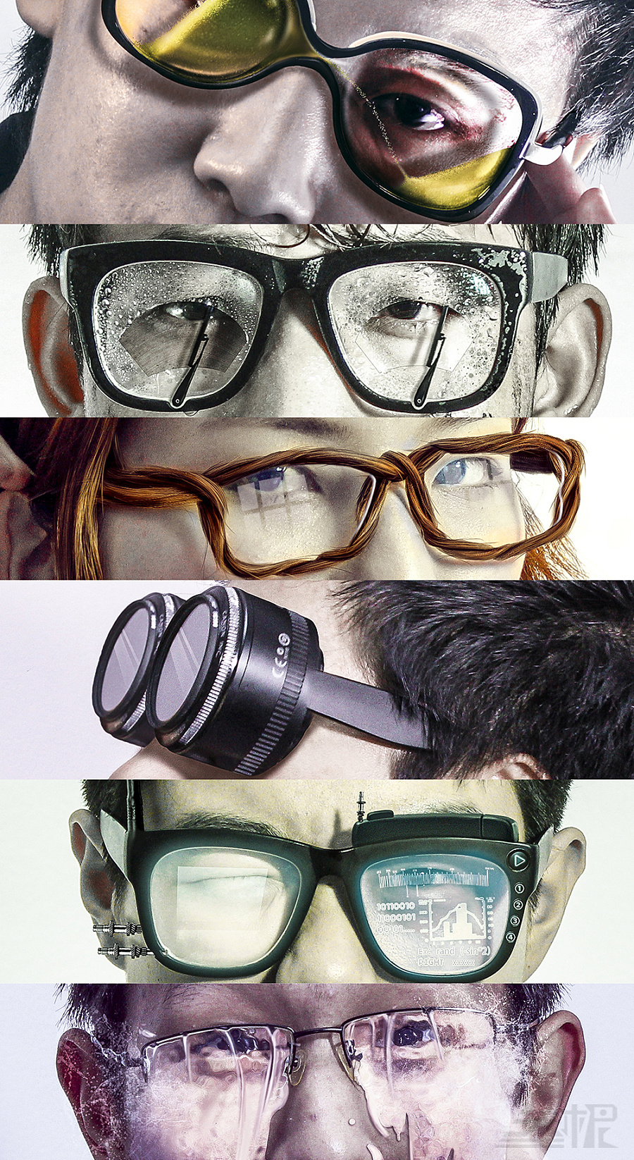 创意眼镜设计图片大全图片