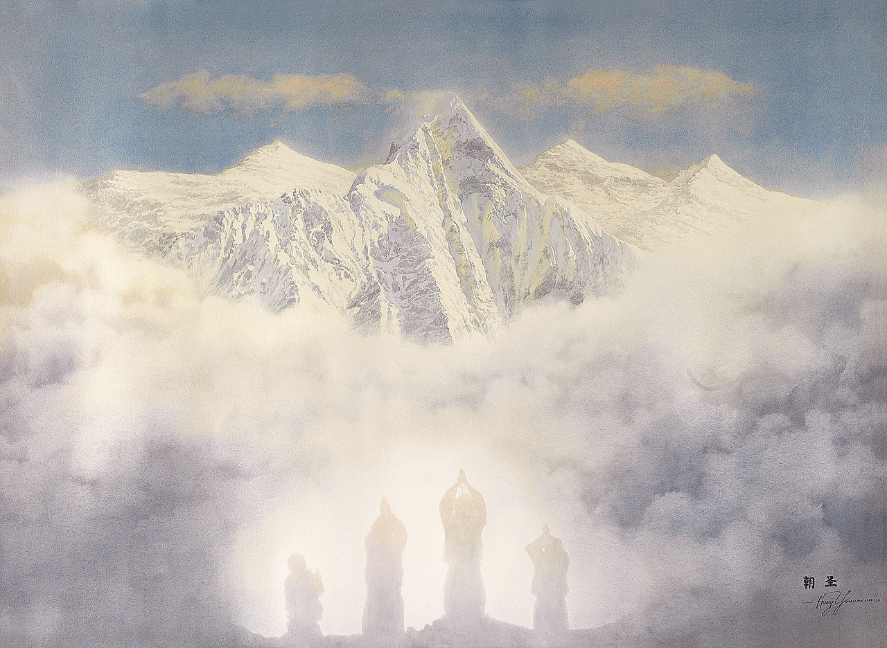 写意人生——这些年画过的水彩雪景