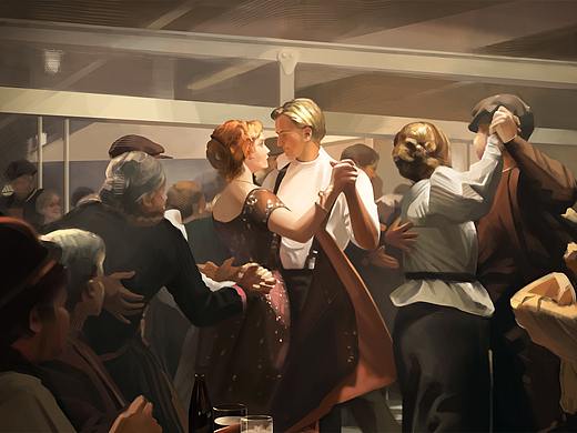 舞会（个人主页-ZMzU0MjI4NzI=） - 创作习作 - 站酷设计师皖玫原创素材 - 站酷ZCOOL