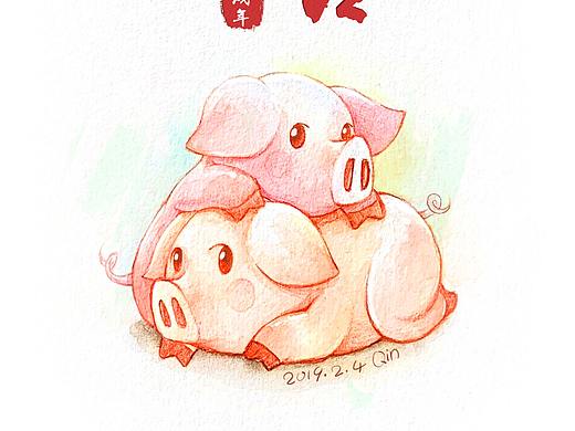 猪年贺图