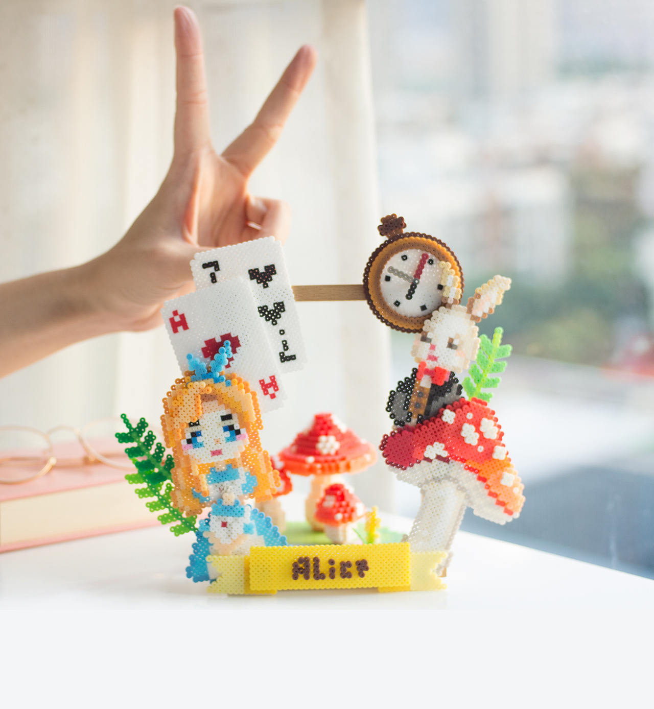 MARD拼豆原创-爱丽丝梦游仙境