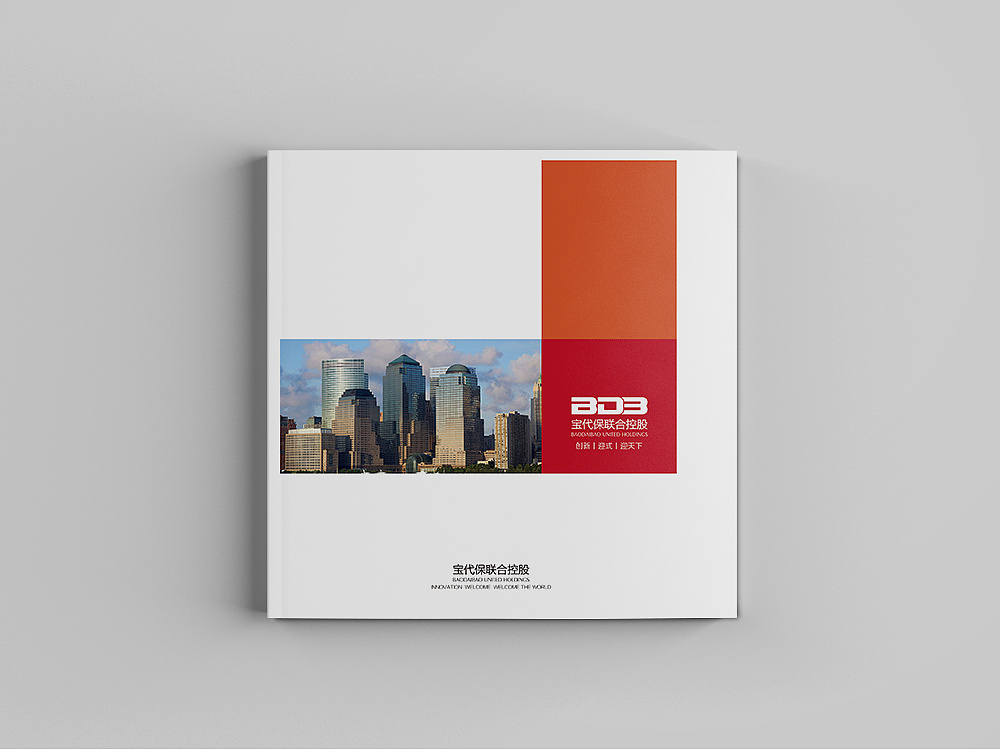 宝代保方形招商画册