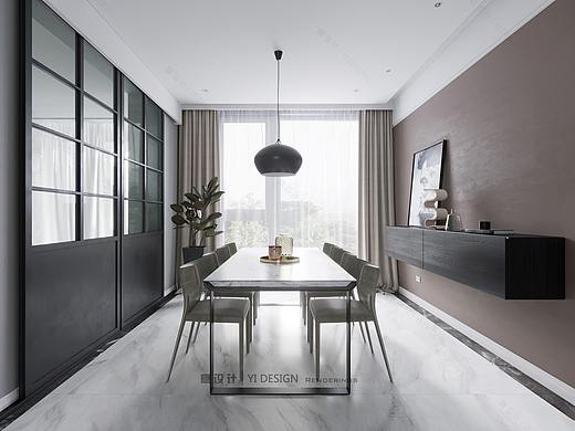 現(xiàn)代簡約餐廳（個人主頁-ZMzYyNDE0NTY=） - 家裝設計 - 站酷設計師觀意設計原創(chuàng)素材 - 站酷ZCOOL