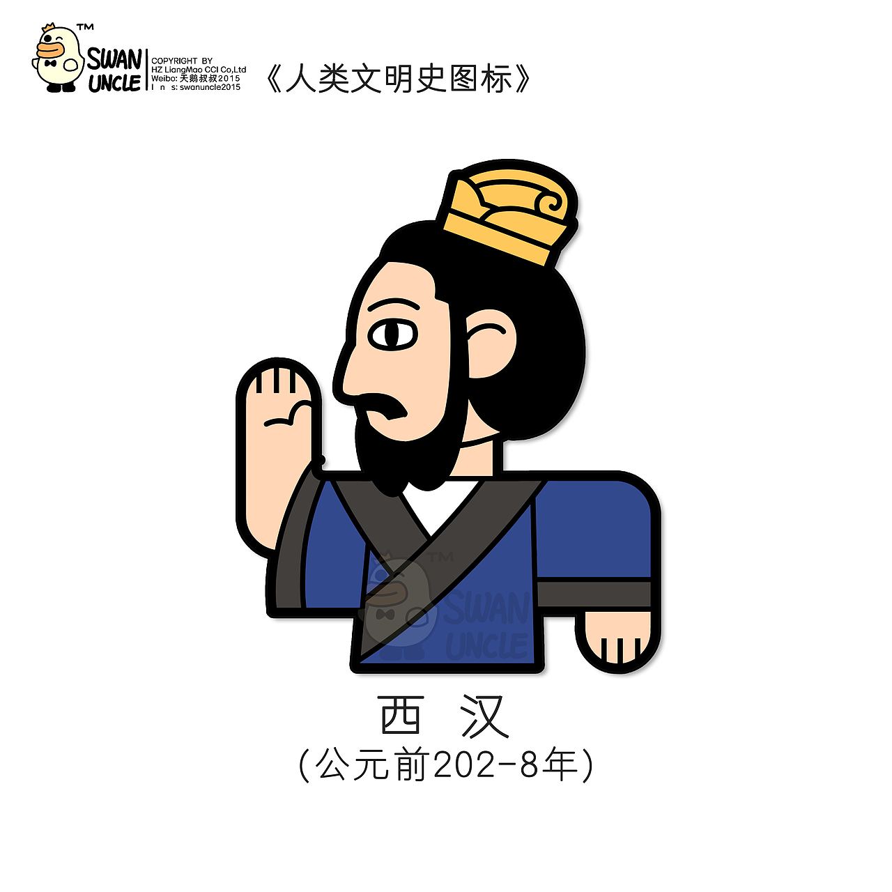 古中国文明历史图标