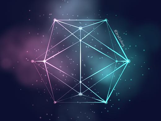 particle geometry（个人主页-ZMjc5NDQ0MjA=） - 动效设计 - 站酷设计师3cat1dog原创素材 - 站酷ZCOOL