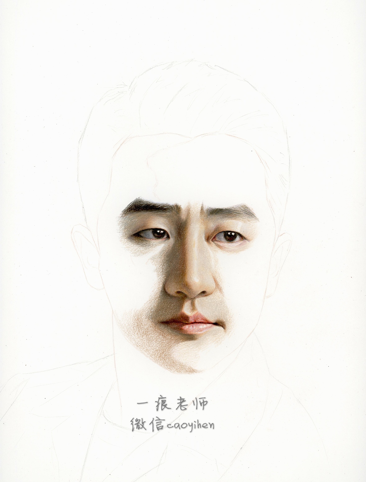 手绘黄轩，完美关系魏哲，一痕老师彩铅课（图ZMTk3NDgzNDQ4） - 绘画 - 站酷设计师曹一痕原创素材 - 站酷ZCOOL