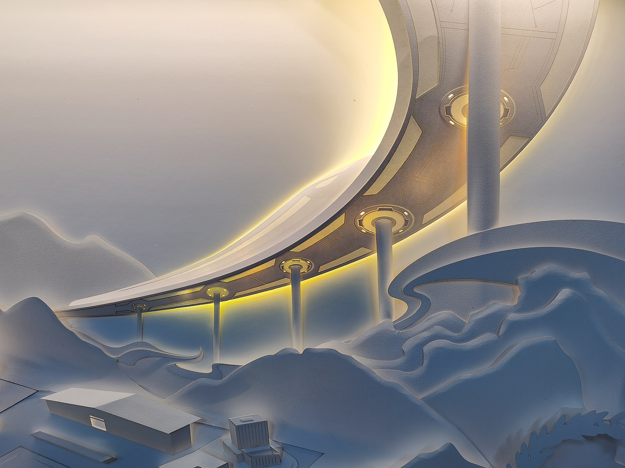 2020迪拜世博会纸雕墙（图ZMjg1MjUxNjcy） - 其他手工艺 - 站酷设计师尹利帅纸艺师原创素材 - 站酷ZCOOL