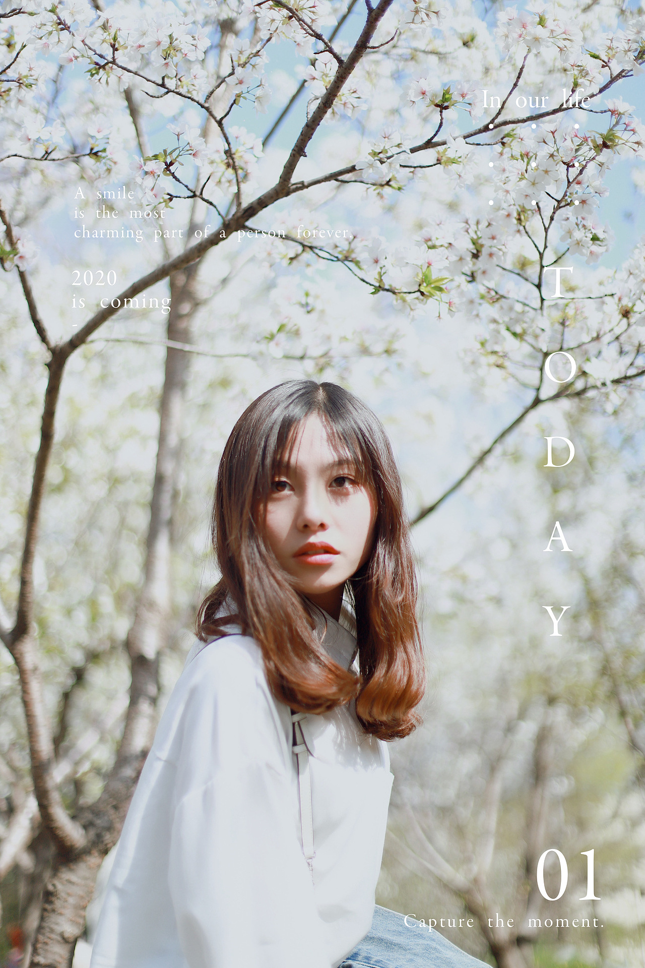 樱花七日 只争朝夕（图ZMjAxODU5NTAw） - 人像摄影 - 站酷设计师jayrongrong原创素材 - 站酷ZCOOL