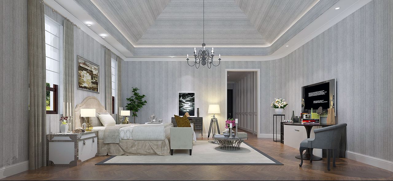 中海尚湖 现代风格 530㎡